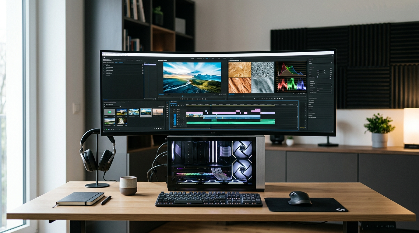 Hardware für Videobearbeitung: PC-Anforderungen für 2026