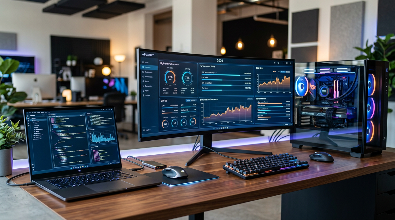 Laptop vs Desktop Hardware 2026: Leistungs-Vergleich
