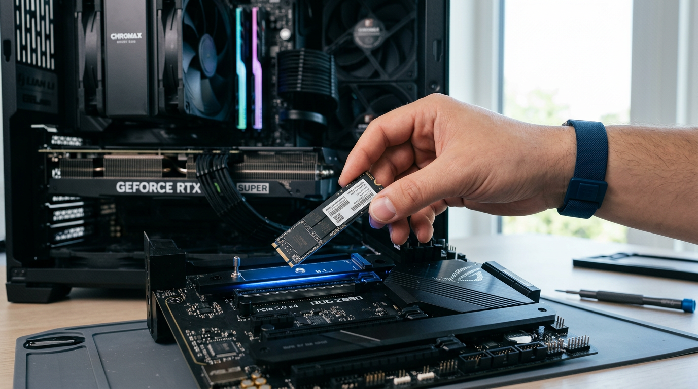 M.2 SSD einbauen [2026]: Anleitung für das PC-Upgrade