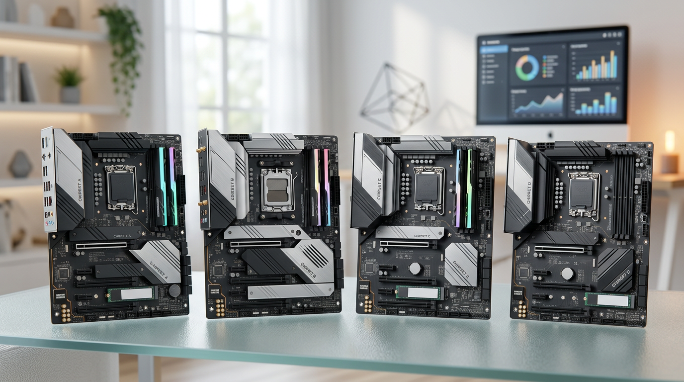 Mainboard Chipsatz Vergleich 2026: Passende Boards finden