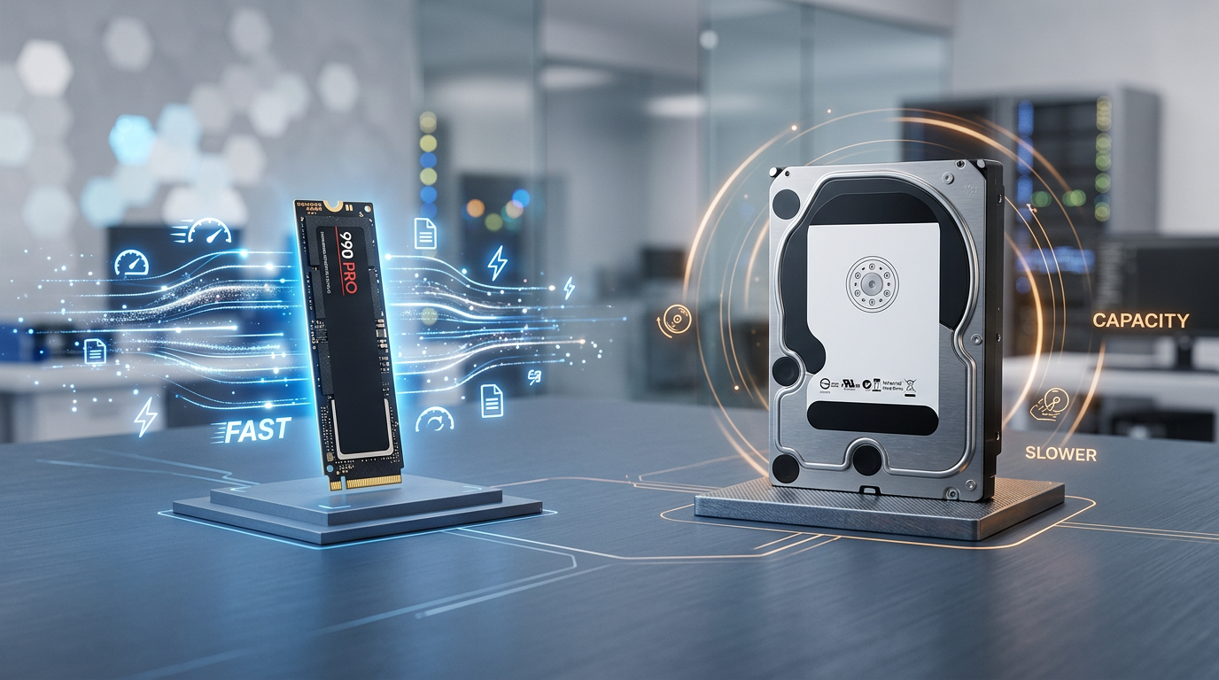 SSD vs HDD Unterschied: Welcher Speicher lohnt sich 2026?