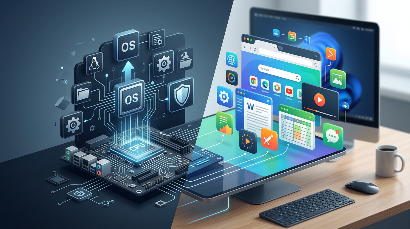 Systemsoftware vs Anwendungssoftware: Der Vergleich